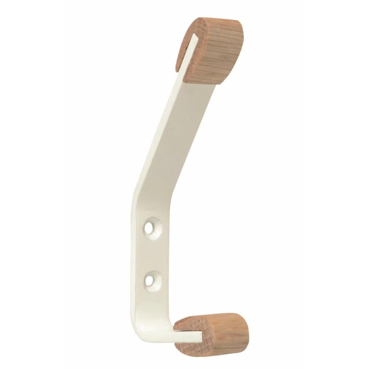 Hoed/jashaak, Wit, Houten Top 120 mm