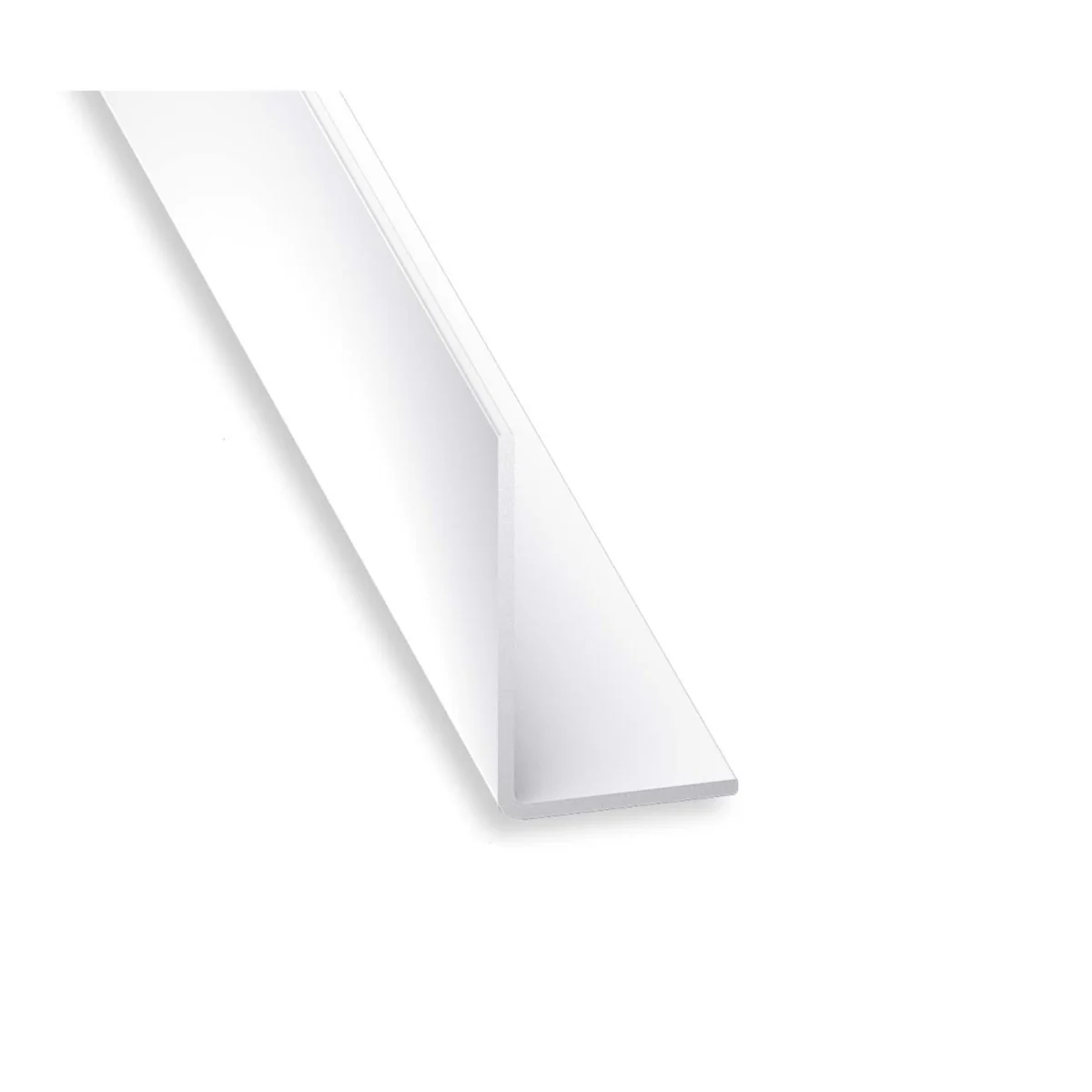 Hoekprofiel Pvc Wit 19x7x1mm 1 m