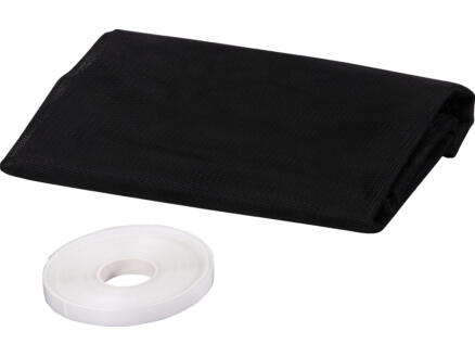 Horgaas Klittenband Basic 130x150 Zwart
