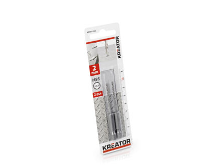 Hss Metaalboor 2mmx2