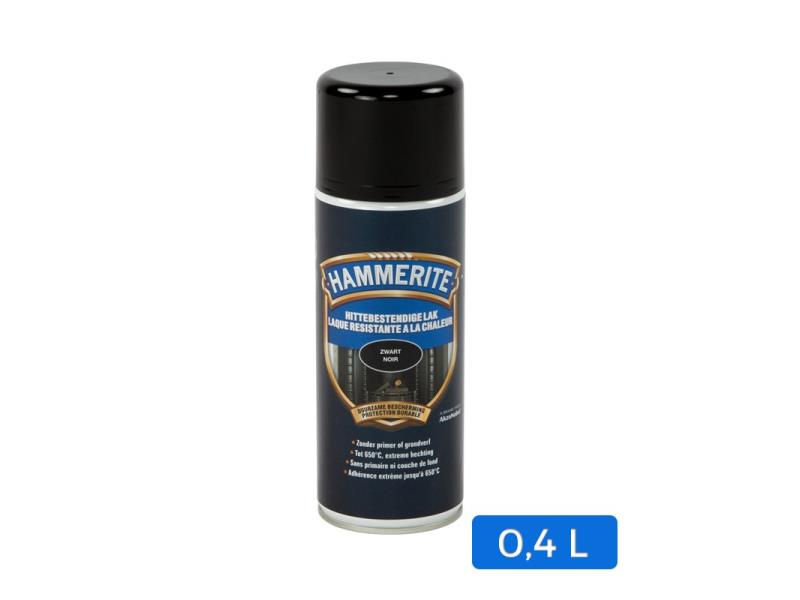 Ht Hittebestendig Spray Zwart 400 ml