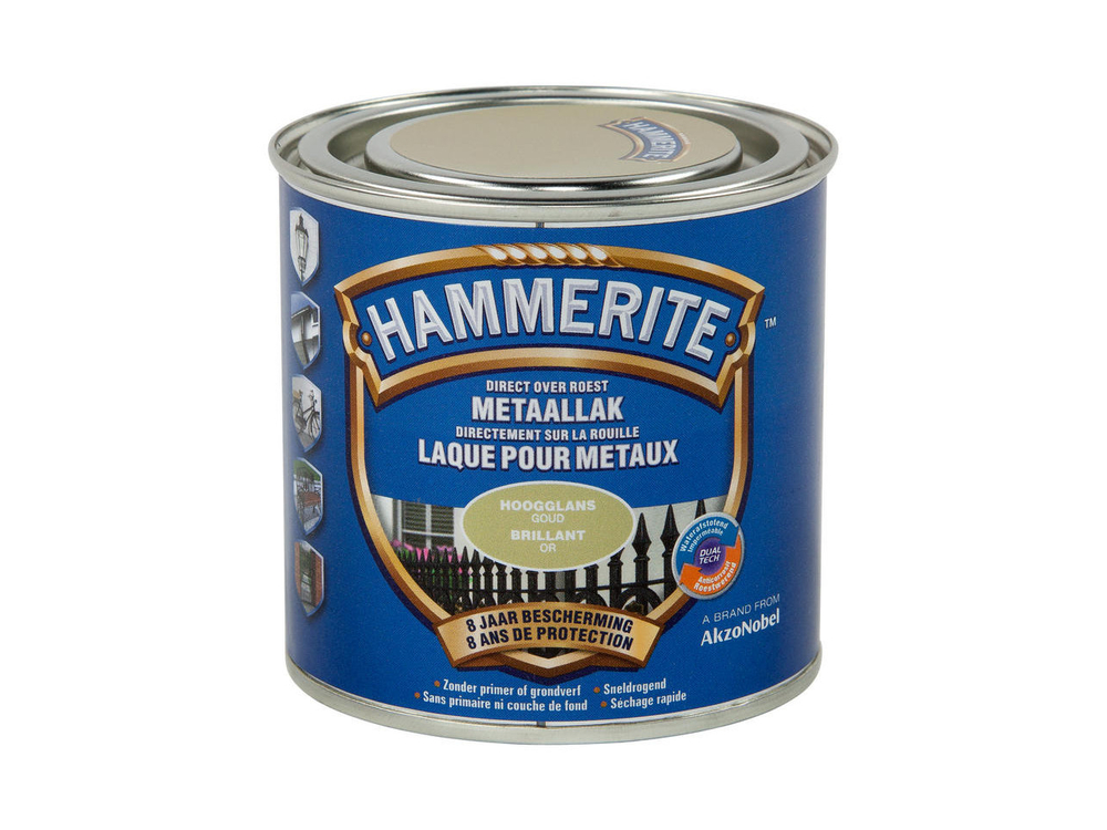 Ht Hoogglanslak-1/4l-Goud