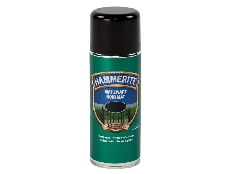 Ht Mat Spray Zwart 400 ml