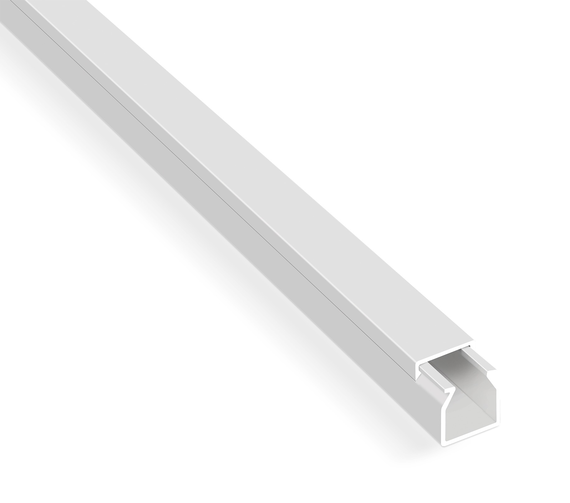 Goulotte Blanche Auto-Adhésive 16x16 2 m
