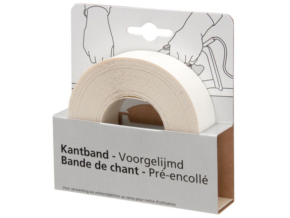Kantband Mp 24 mm Wit 7.5 m