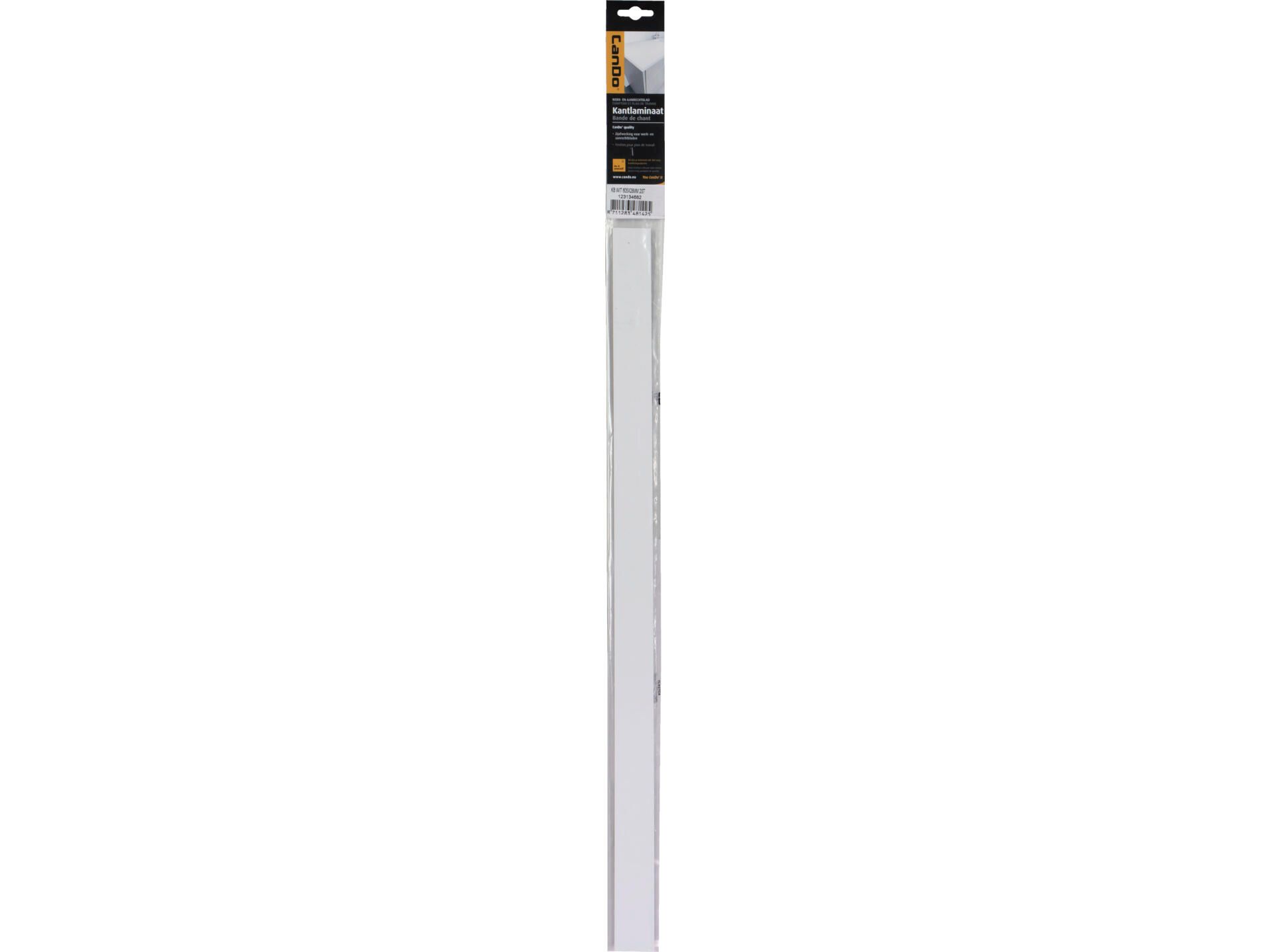 Kantband Wb Wit 605x28mm 2st