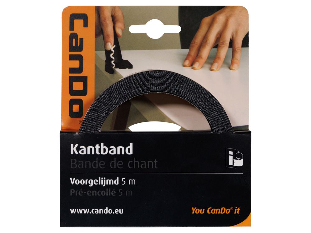 Kantband Zwart 24 mm 5 m 2