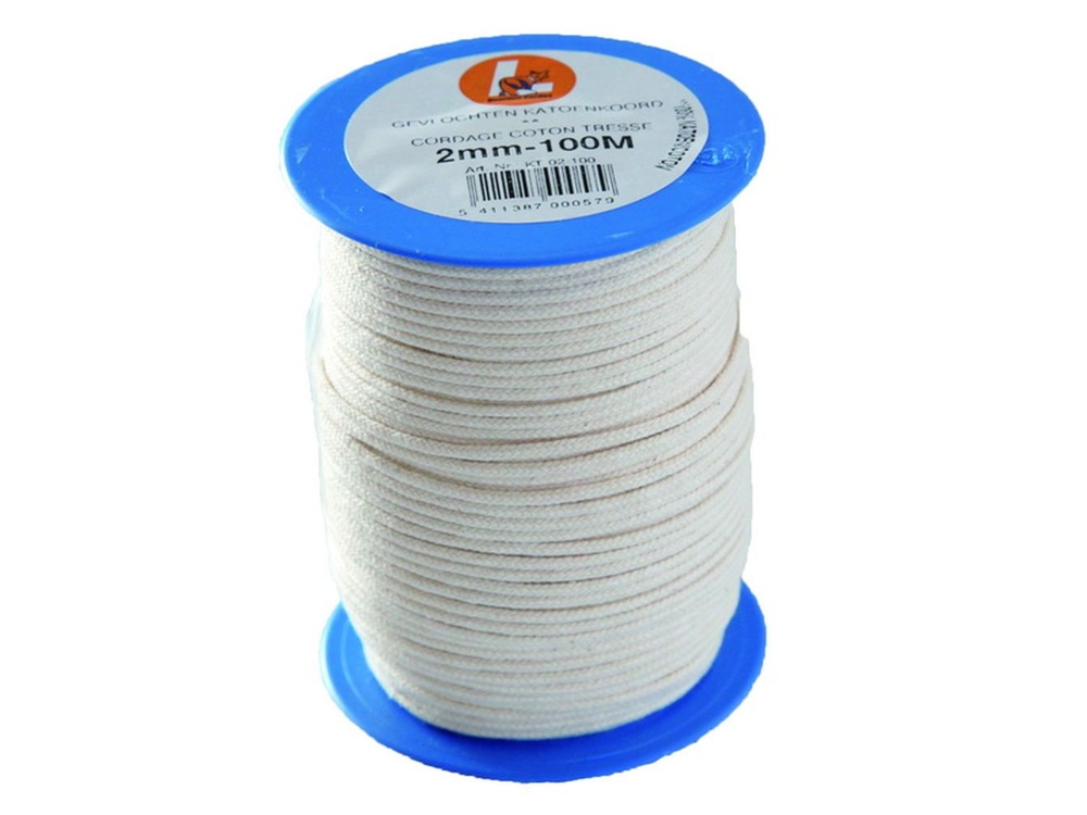 Katoen Touw 2 mm 100 m