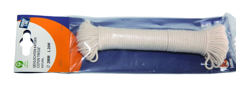 Katoen Touw 2 mm 20 m