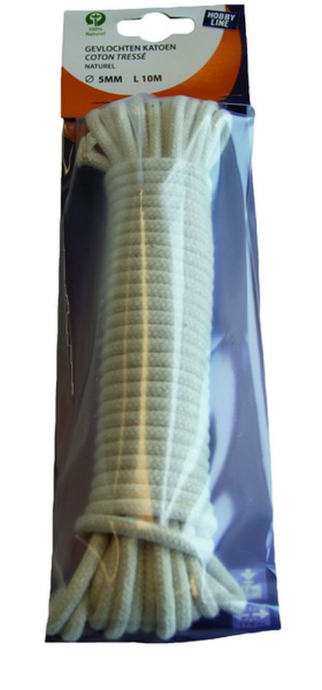Katoen Touw 5 mm 10 m