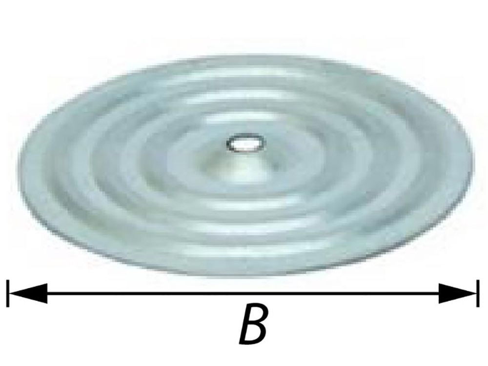 Klemrozetten voor Isolatie 70 mm 25st