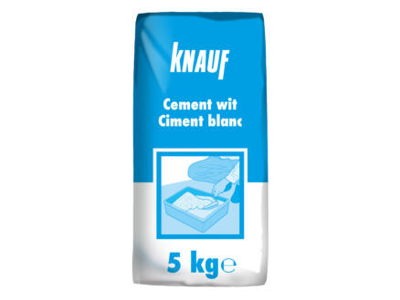 Knauf Cement Wit 5 kg