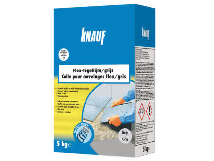 Knauf Flex Tegellijm Grijs 5 kg
