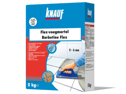 Knauf Flex Voegmortel 5 kg Antraciet