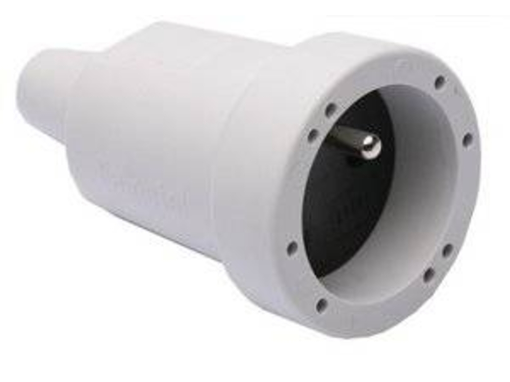 Koppelstekker Pvc Wit