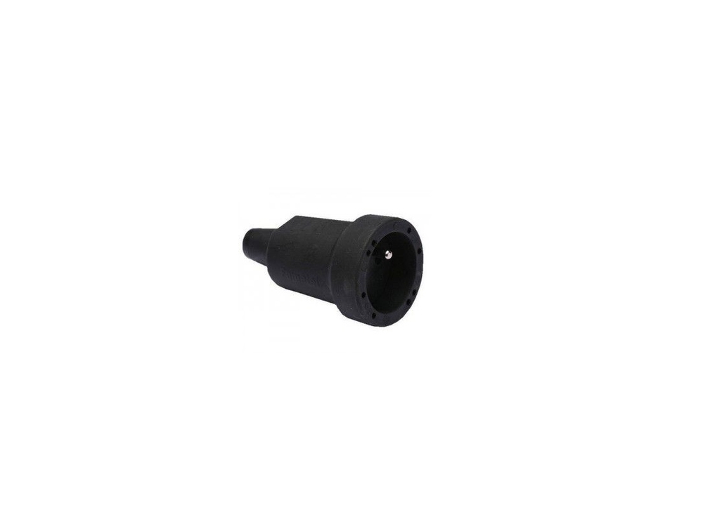 Koppelstekker Pvc Zwart