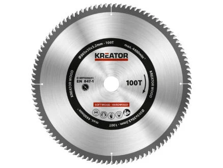 Kreator Cirkelzaagblad 305 mm 100t Hout