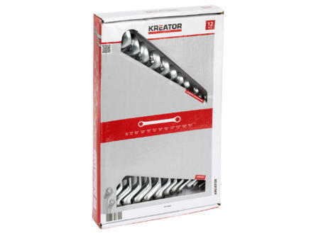 Kreator Ringsleutelset 12dlg 6-32 mm