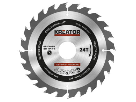 Kreator Snijschijf Hout 160 mm