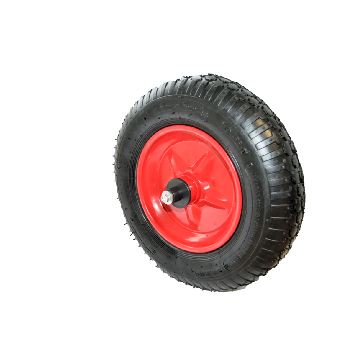 Kruiwagenwiel Pvc met Binnenband