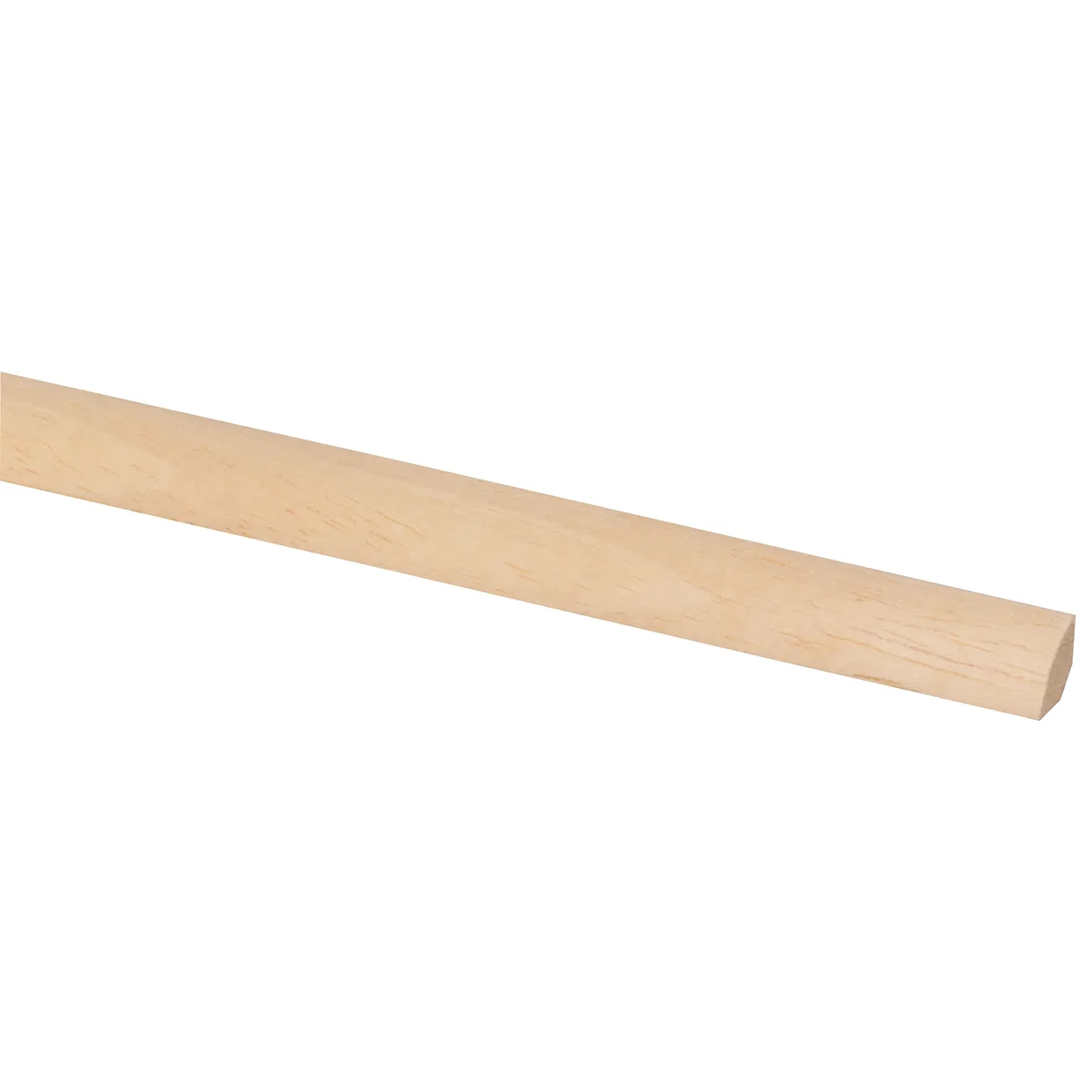 Baguette Quart-de-Rond Bois Dur 11×11 mm 240 cm
