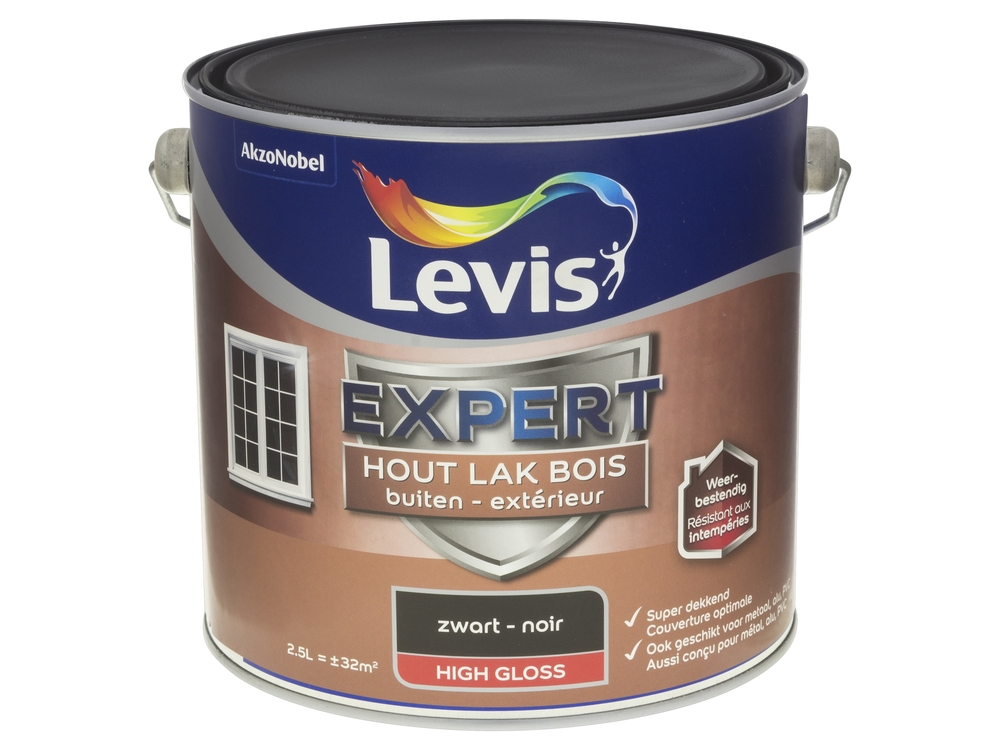 l Exp H Gloss-2.5 l-7900-Zwart