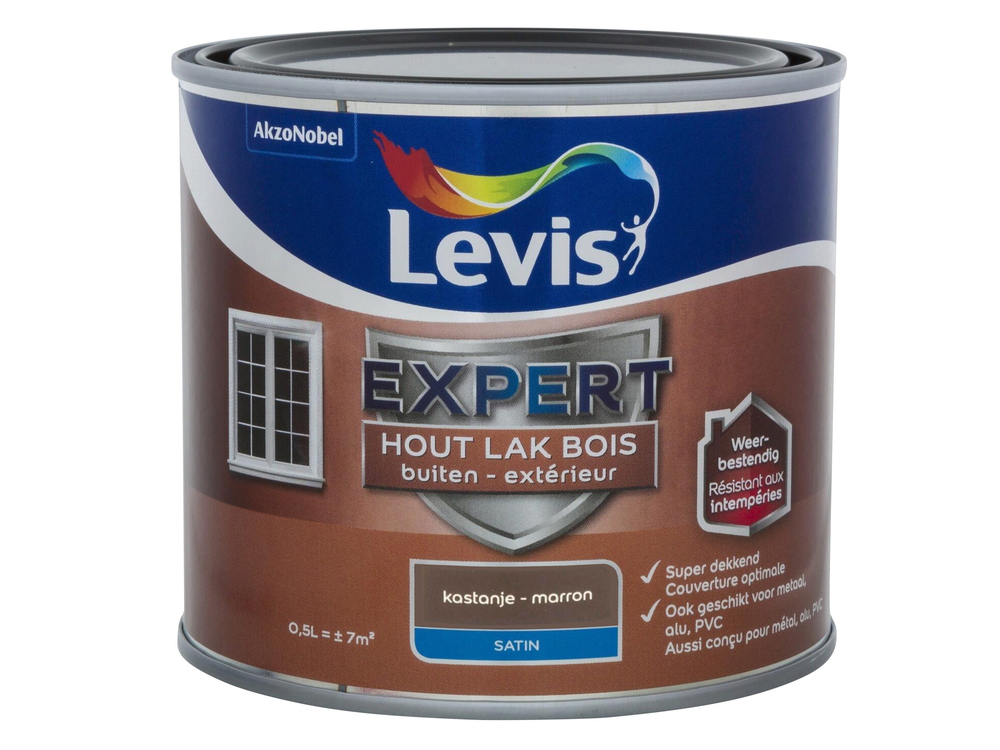 l Exp Satin-1/2l-1711-Kastanje