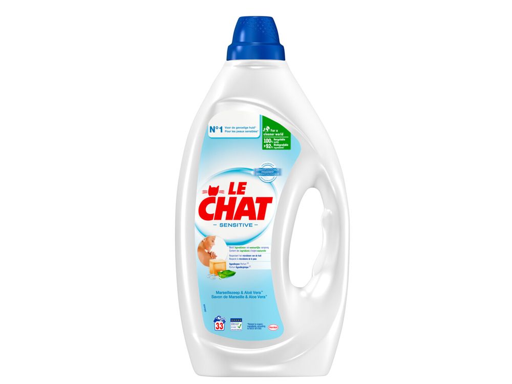 Le Chat Wasmiddel 1.48l/33sc Sensitive