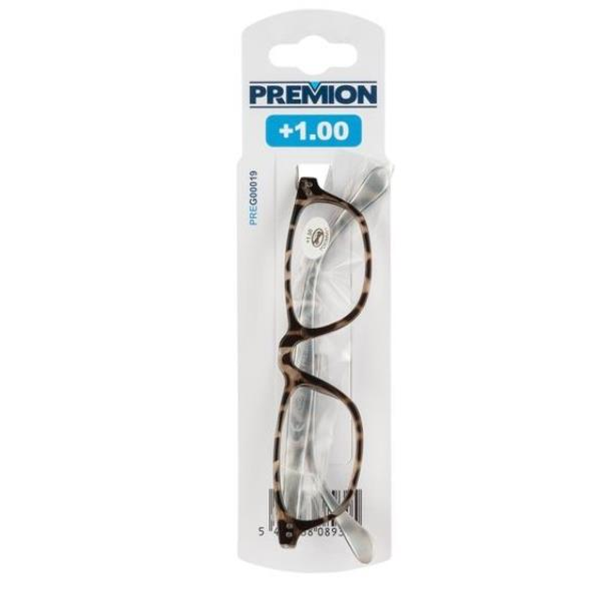Premion Reading Glasses Model 2 Brown/grey +1.00