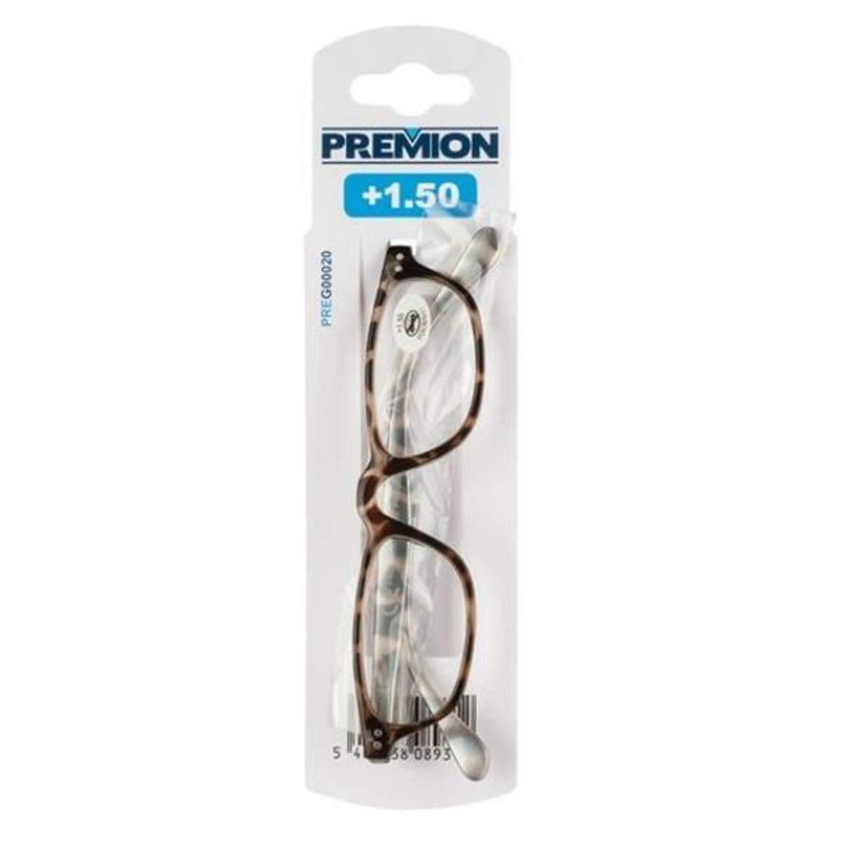Premion Reading Glasses Model 2 Brown/grey +1.50