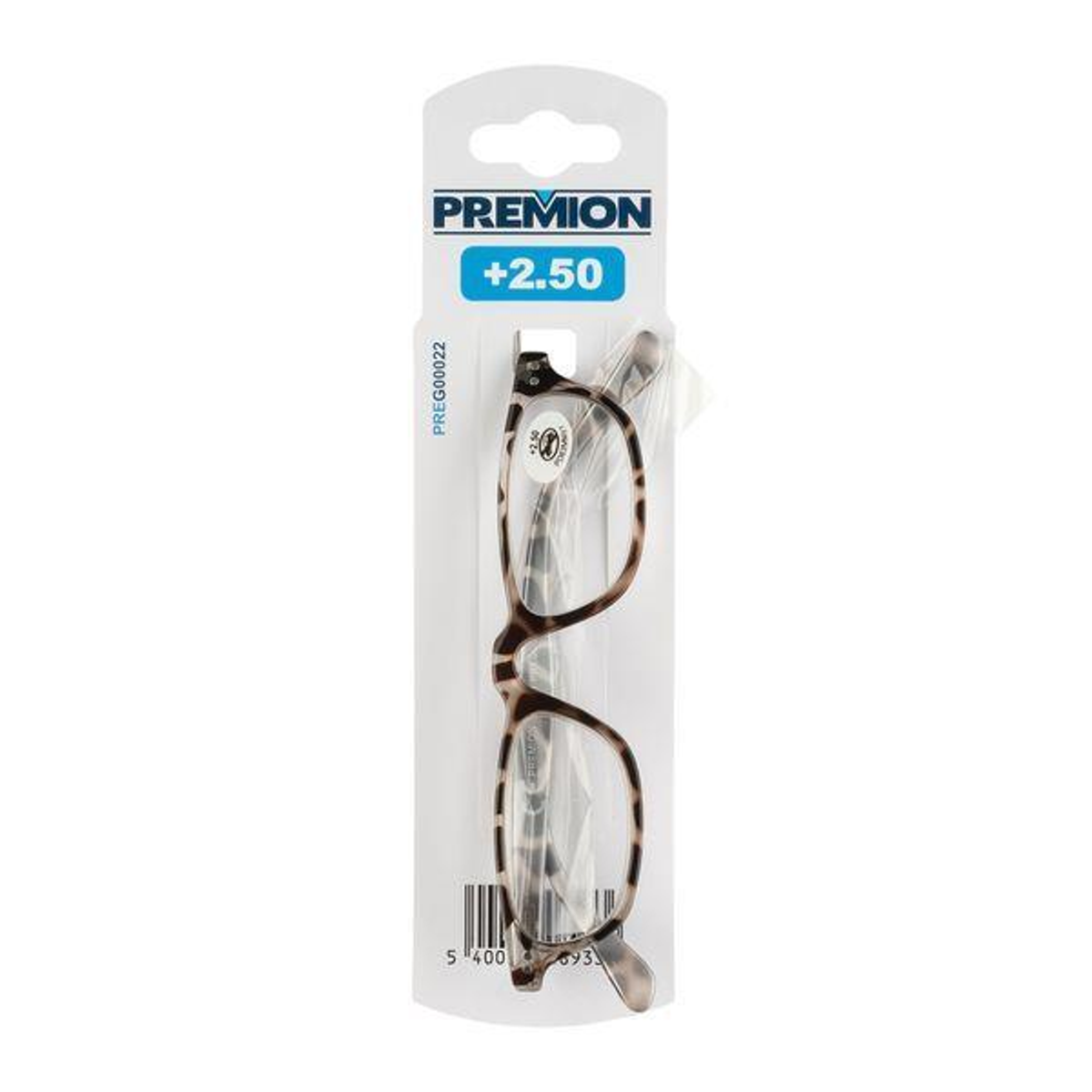 Premion Reading Glasses Model 2 Brown/grey +2.50