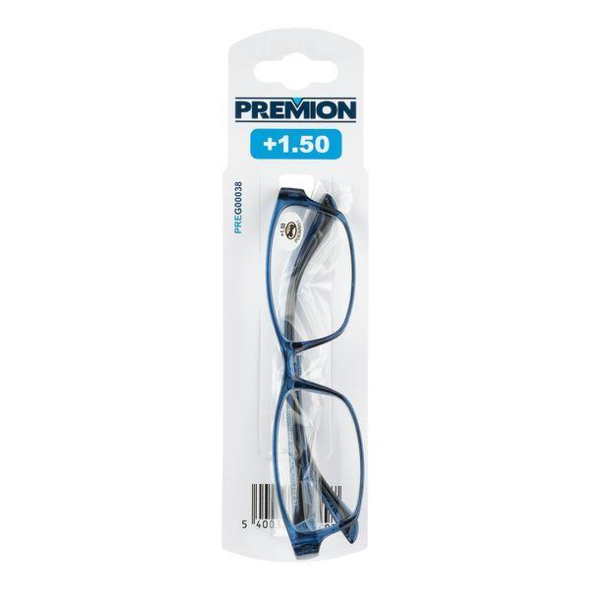 Premion Reading Glasses Model 3 Blue/black +1.50