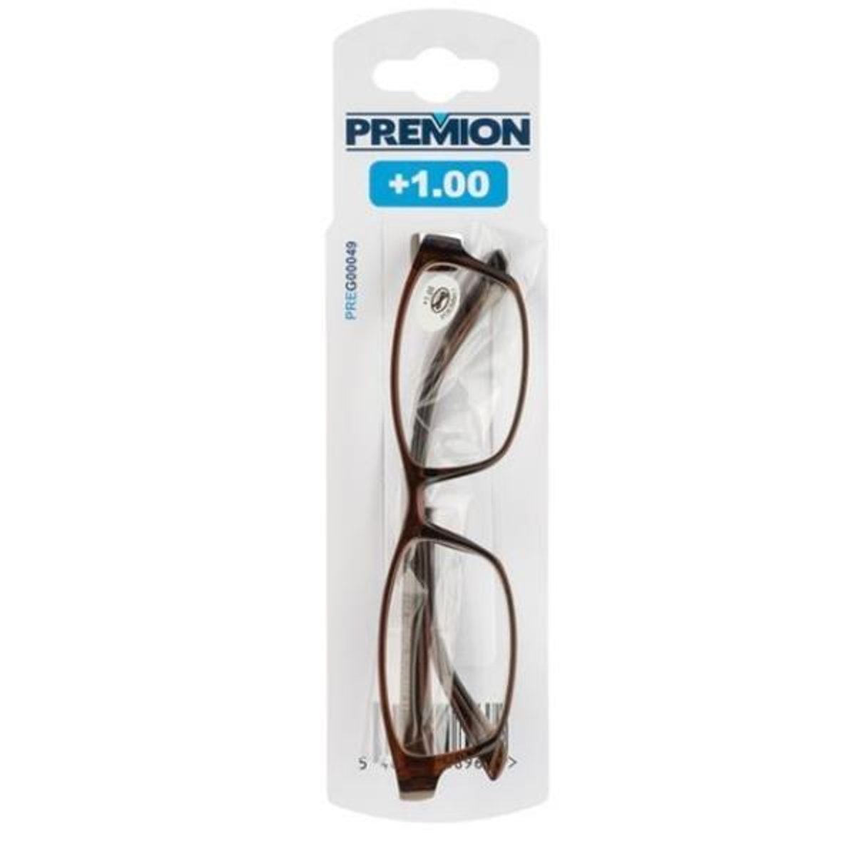 Premion Reading Glasses Model 3 Brown/black +1.00