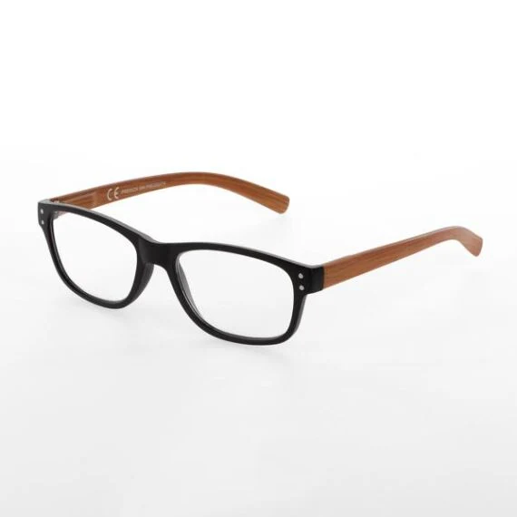 Varo Reading Glasses Wood-Look Black +1.00