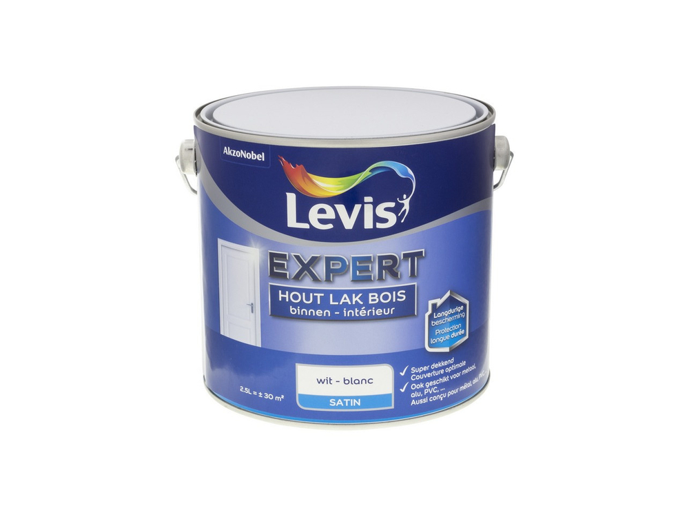 Levis Expert Lak 0001 2.5 l Wit