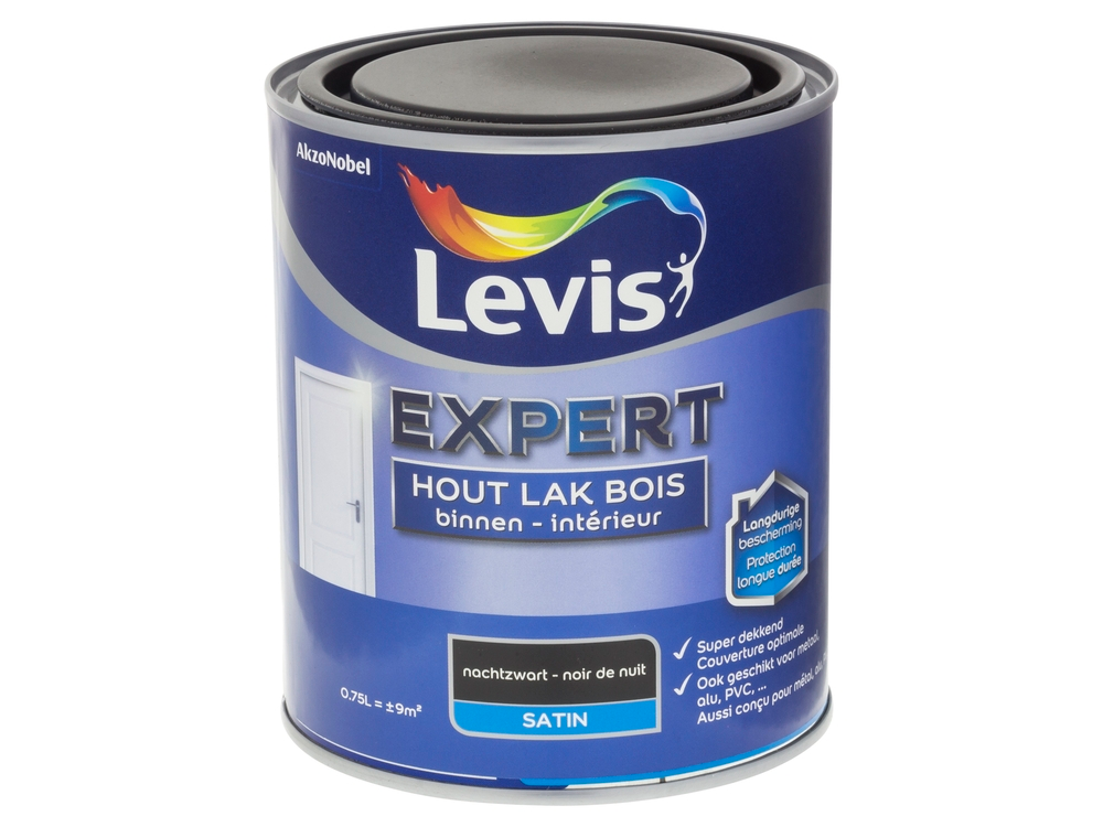 Levis Expert Lak 7899 3/4l Nachtzwart