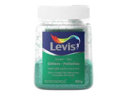 Levis Glitter voor Muurverf Groen 50gr