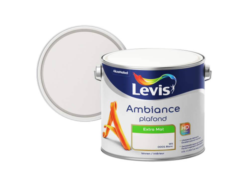 Lv Ambiance Plafond Extra Mat 2.5 l