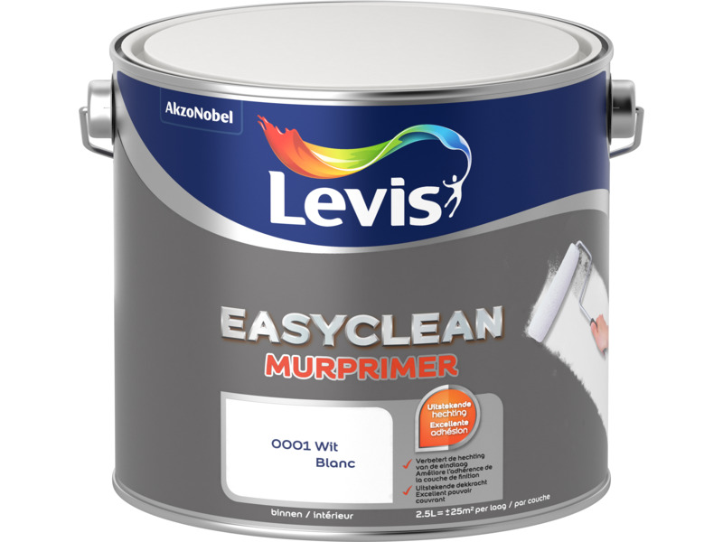 Lv Easyclean Muur Primer 2.5 l