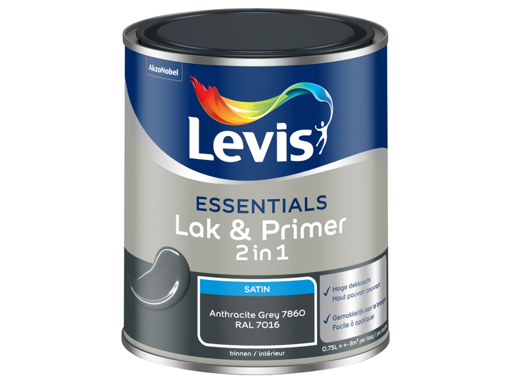 Lv Essentials Lak&pr Anthrac Grey 750 ml
