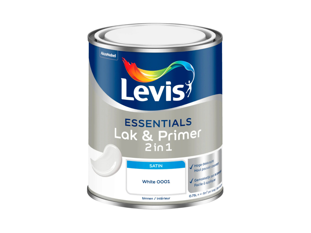 Lv Essentials Lak&pr White 750 ml