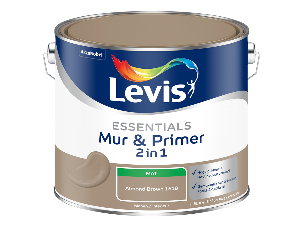 Lv Essentials Mur&pr Almond Brown 2.5 l