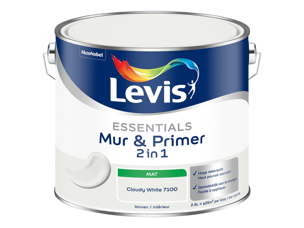 Lv Essentials Mur&pr Cloudy White 2.5 l