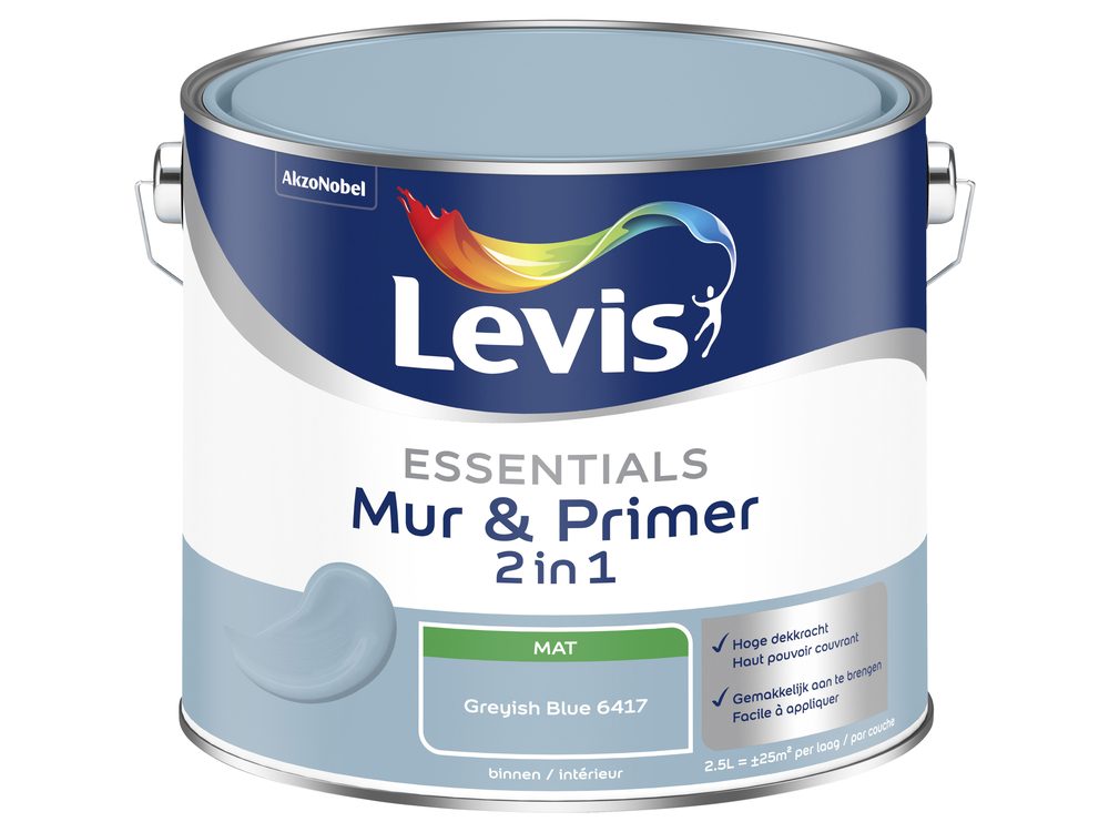 Lv Essentials Mur&pr Greyish Blue 2.5 l