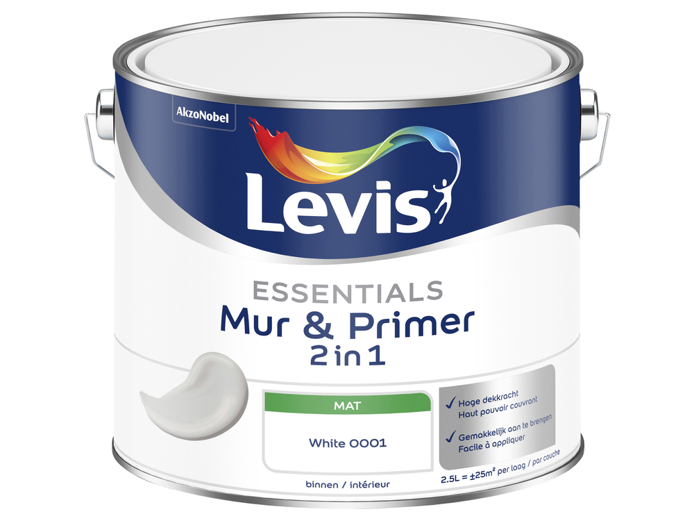 Lv Essentials Mur&pr White 2.5 l