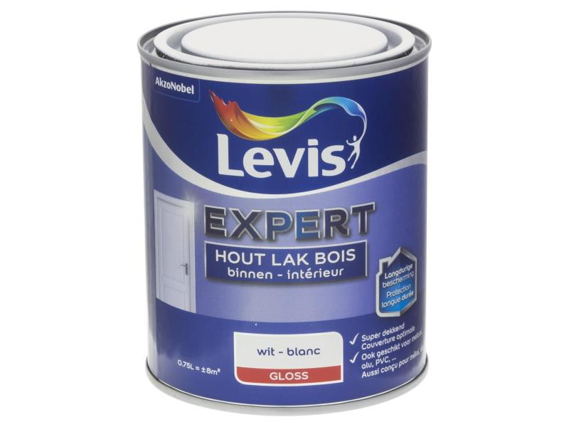 Lv Expert Houtl Bin Gloss 0.75 l Wit