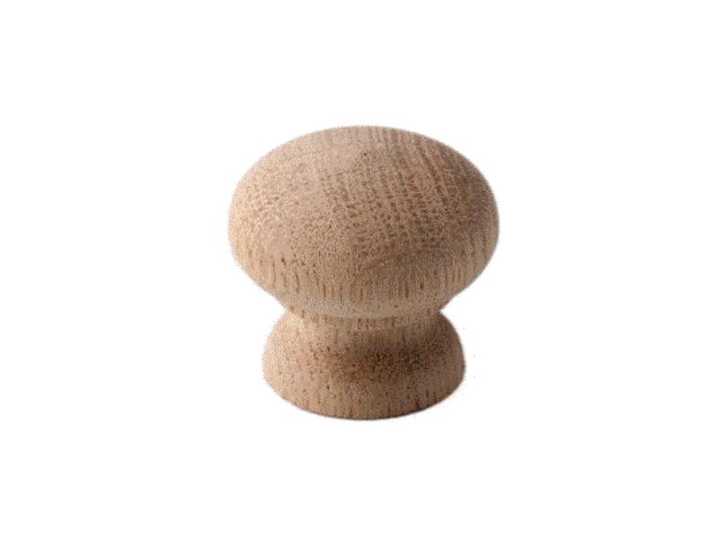 Meubelknop, Rond, Eik 37 mm