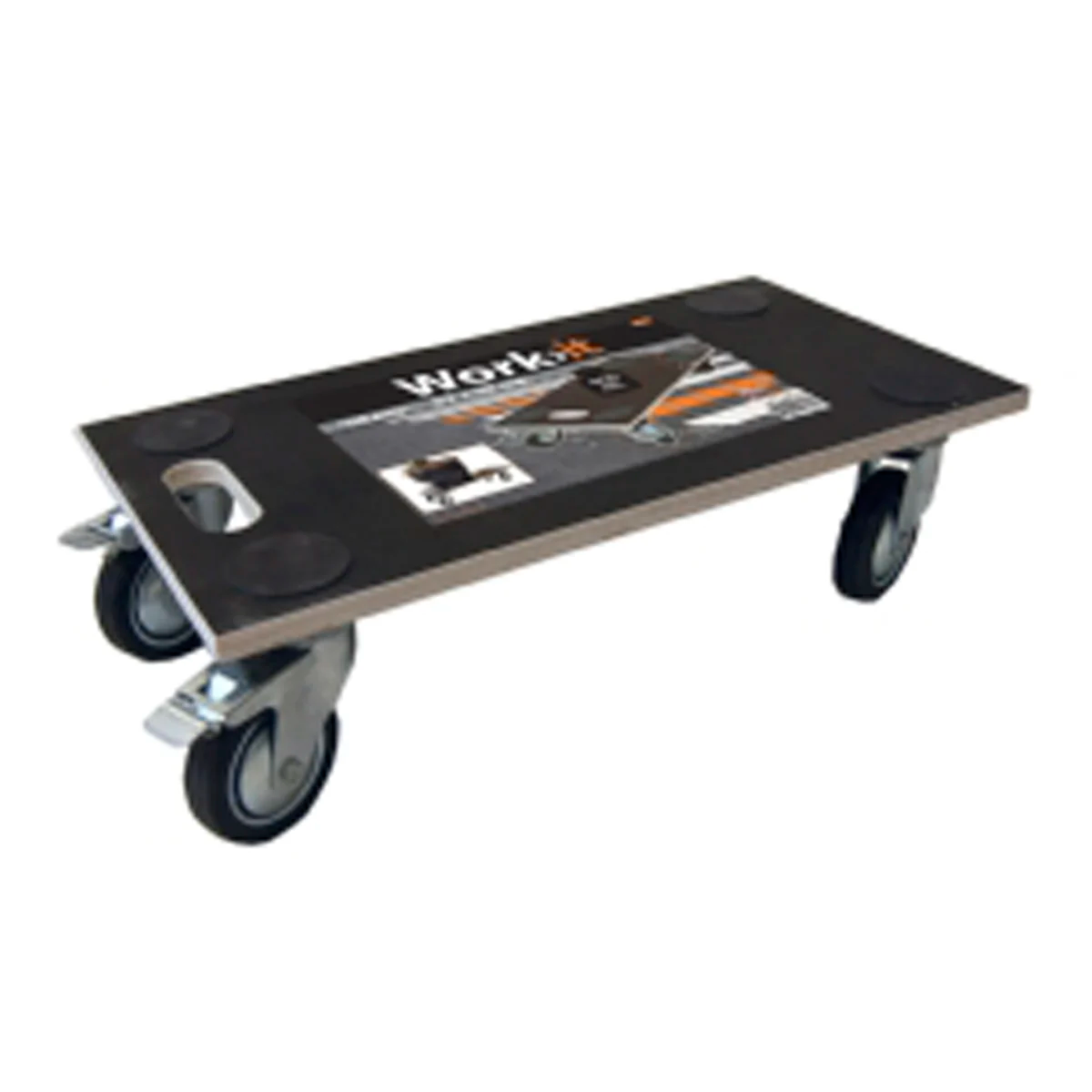 Meubelwagen Rubber Wielen 400 kg