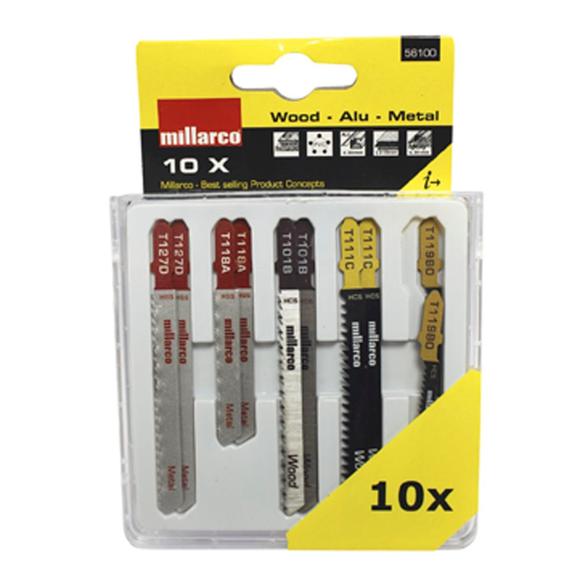Millarco 5x2 Decoupeerzaagjes