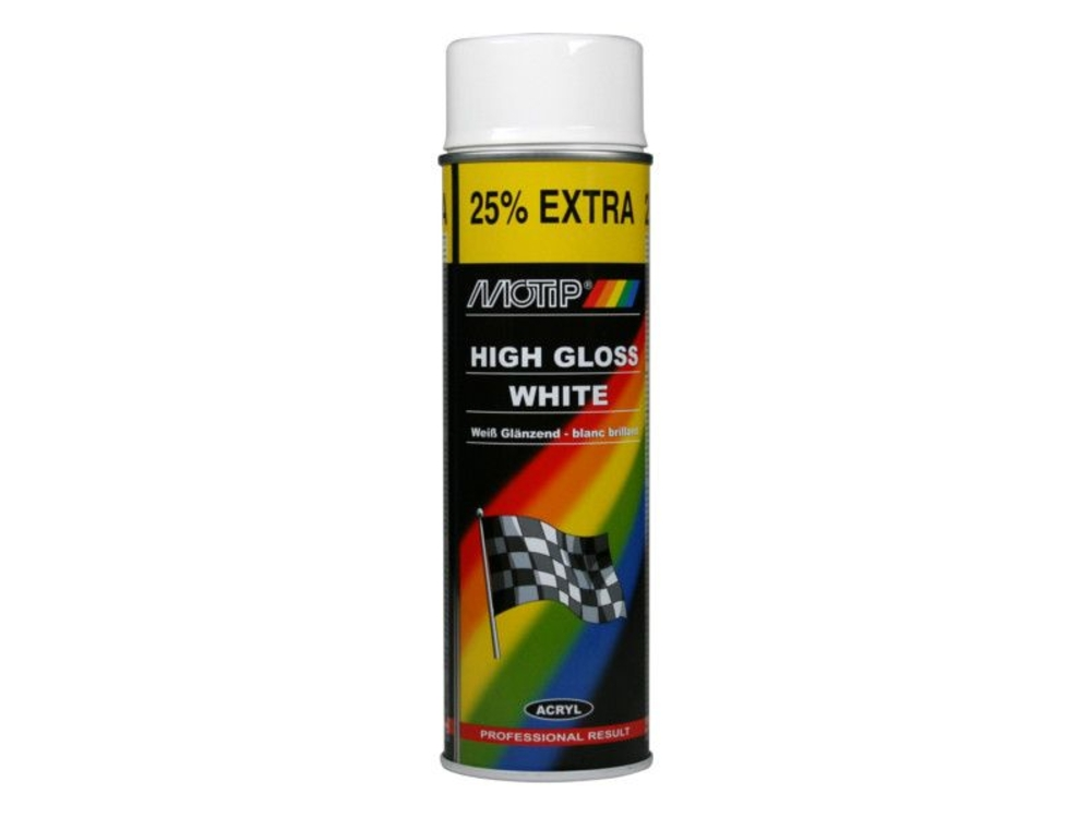 Motip Spray Autolak - Hoogglans Wit
